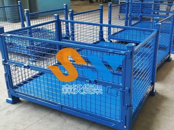 钢制料箱在车间仓库中的多样化应用