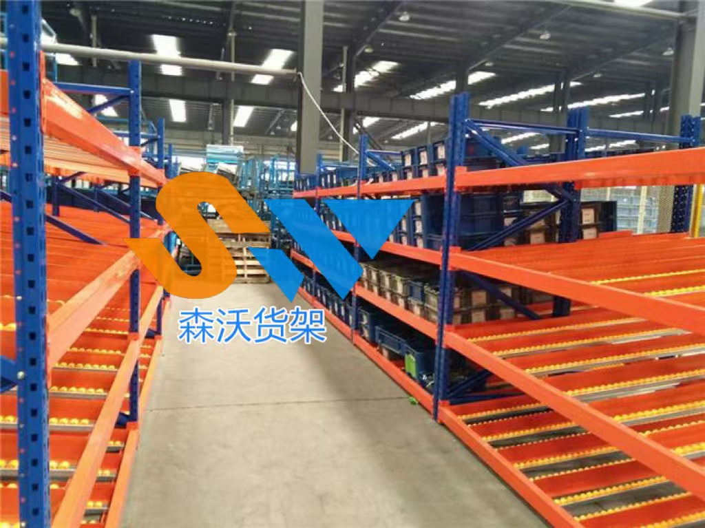 流利条货架的“先进先出”逻辑