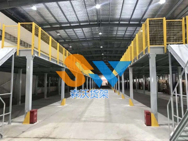 二层钢平台在仓储物流中的应用