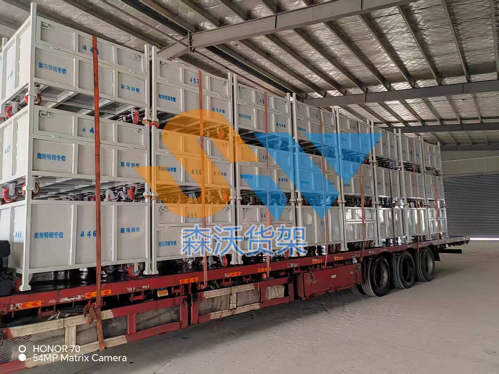 森沃仓储与大型医药行业的合作案例-钢托盘