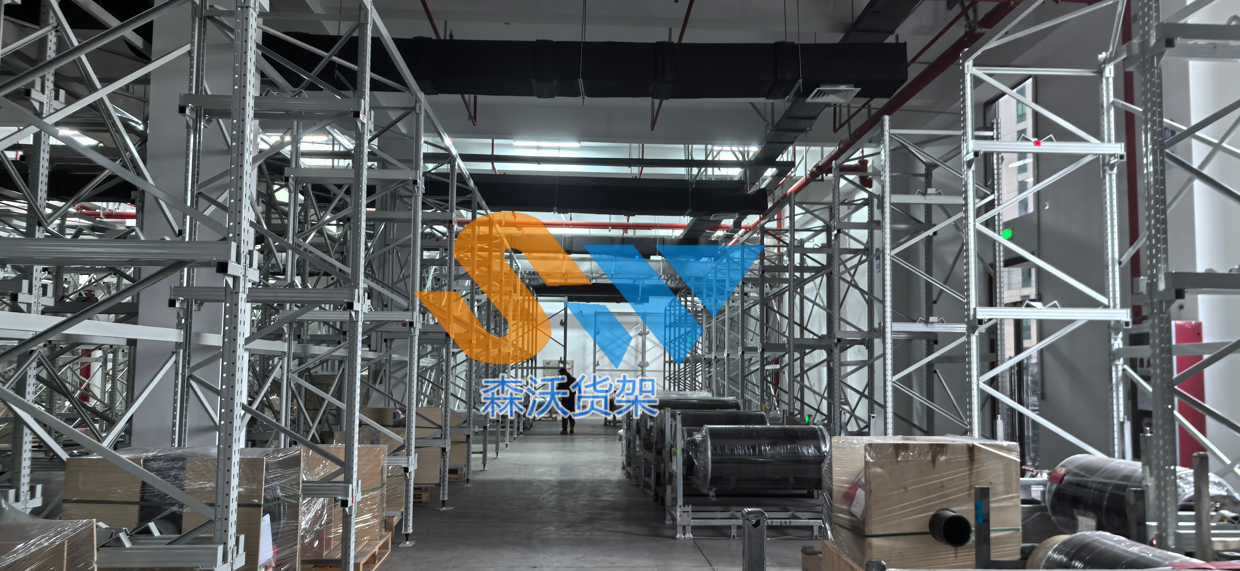 森沃仓储与大型医药行业的合作案例-钢托盘