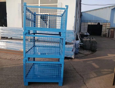 森沃仓储：非标网格钢制料箱 (2)
